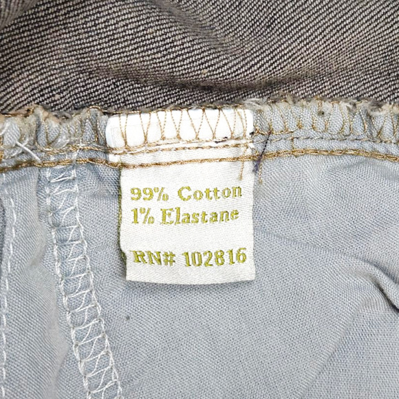 EUC Garnet Hill Bermuda Mid-Rise Denim Jean Shorts Sz. 10 Rolled Cuff Dark Wash - Picture 5 of 8